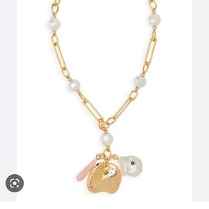 Lizzie Fortunato Holiday Charm Necklace